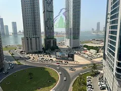 TWO-BEDROOM APARTMENT FOR RENT IN AL TAAWUN BEAUTIFUL SEA VIEW WITH BALCONY ANNUAL RENT: AED 50,000 