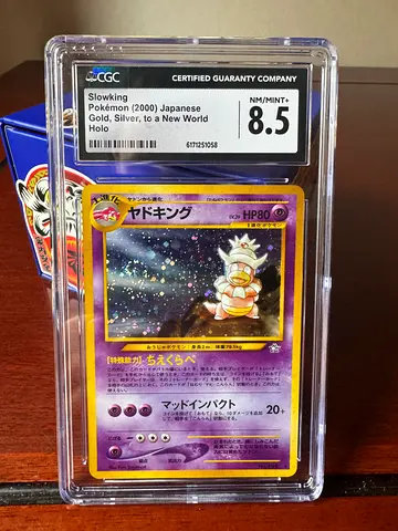 CGC 8.5 Slowking (Laschoking) Neo Genesis Holo 2000 Japanese Pokémon Card