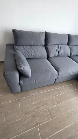 IKEA Esklstuna L shape Sofa Bed Dark Gray