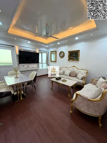 Furnished One-Bedroom Apartment for Monthly Rent | Orient Towers – Ajman | Sea View