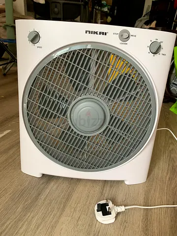 Nikai 12-inch Box Fan - Good Working Condition