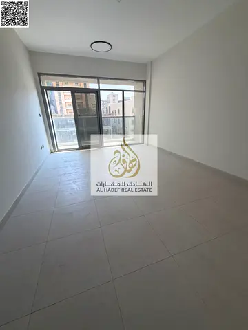 For annual rent in Al Hamidiyah – Ajman, a brand-new first-occupant apartment offering privacy, comfort, and a prime location directly opposite the Tr