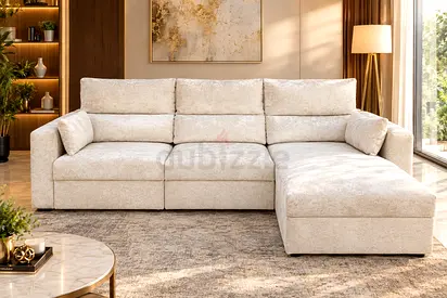 Comfortable Corner Sofa Bed
A beautiful corner sofa bed that easily transforms into a comfortable sl