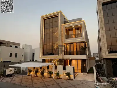 Villa with Elevator for Sale | Al Yasmeen Area | 6 Master Bedrooms, Majlis, 3 Living Areas, Rooftop Terrace | Freehold | Price Includes Everything