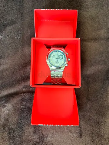 Midnight in the mirror swatch watch