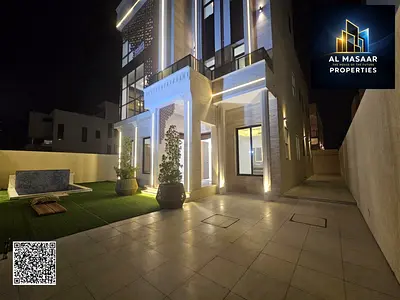 6 rooms and a swimming pool with electricity and water, close to all services, with luxurious designs, ready to move in, freehold ownership.