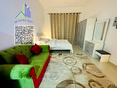 Furnished studio | Clean furniture | with balcony