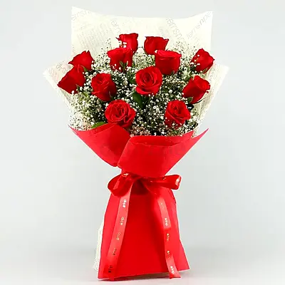 BOOKEY RED ROSED