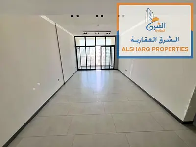 Spacious 3-bedroom unit with a living room, 4 bathrooms, and 4 balconies in Al Jurf 3. Convenient p
