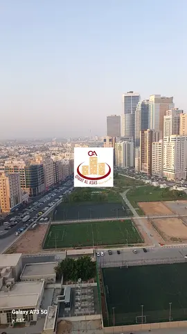 3 غرف وصالة للايجار بمنطقة الخان اطلالة بحرية مع باركن وغرفة ماستر