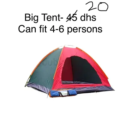 Large 4-6 Person Camping Tent - Good Condition