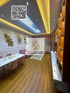 Two-room apartment and a living room for annual rent, fully furnished, super deluxe finishing and fi