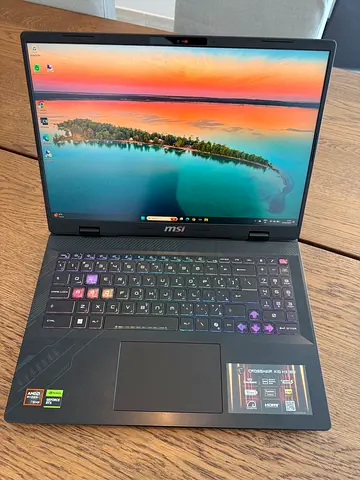 MSI Crosshair 16 HX 16" Gaming Laptop, excellent condition with original packaging/documents