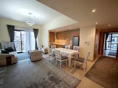 🌊✨ For Monthly Rent | Fully Furnished 2-Bedroom Apartment in Rimal Residence – Maryam Island, Sha