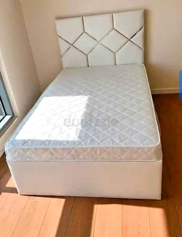 Size 120*190Cm Double Bed With Mattress New For Sale