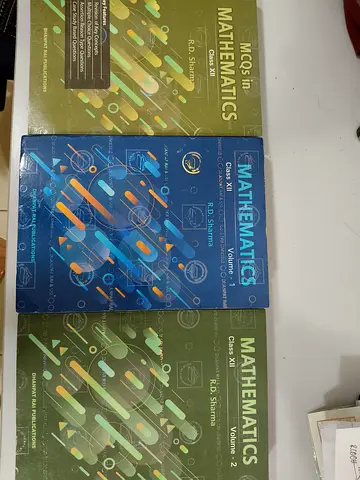 RD Sharma Mathematics Class 12 Volume 1, 2 and MCQs Set (2026-27 edition)