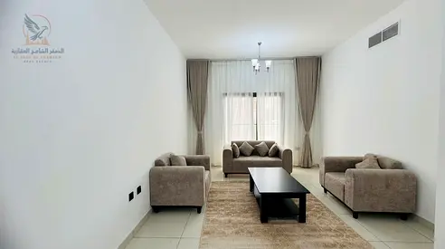 Special rental opportunity in Ajman furnished one bedroom and living room first tenant in Al Rashidiya Two new furniture and appliances two bathrooms