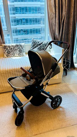 Giggles single baby stroller in good condition - comfy seat and canopy