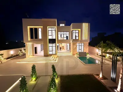 **فرصة سكنية واستثمارية مميزة** | فيلا فاخرة في الياسمين – عجمان 6 غرف ماستر + مسبح راقٍ + مصعد | | من المالك مباشرة بسعر تنافسي م