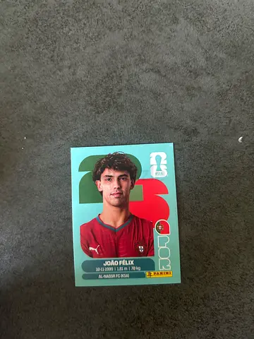 Joao Felix Portugal football sticker