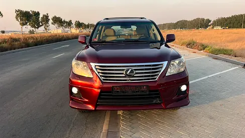 لكزس خليجي صبغ وكالة تشيكيات وكالة Lexus LX 570 2011 GCC