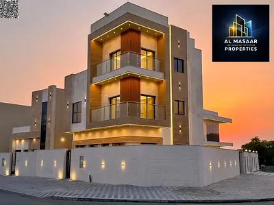 Own your dream villa in the heart of Ajman, close to all services, including registration fees, air