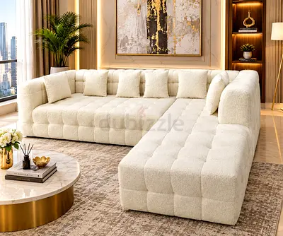 Modern L-Shape Sofa Set
Stylish L-shape sofa with spacious seating and soft cushions. Perfect for f