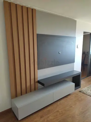Tv Console Modern Custom Wall Cladding Panels for Interior Decoration