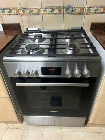 Bosch last model cooker top gas oven electric range digital with fan 60/60 cm