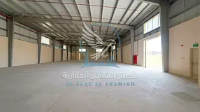 First-Occupancy Warehouse for Rent in Al Saja’a | 12,000 Sq. Ft. | 35 KW