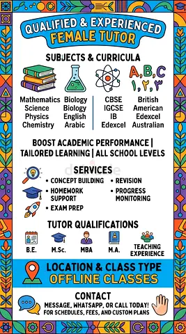TUITION CLASSES – AL MAJAZ 3, SHARJAH - Grade 1 to 12