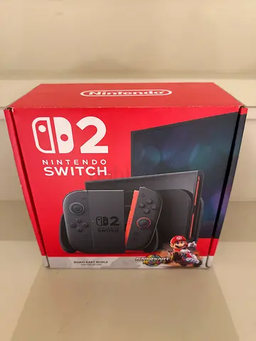 Nintendo Switch 2 + Mario Kart Bundle - Original Box, Never used