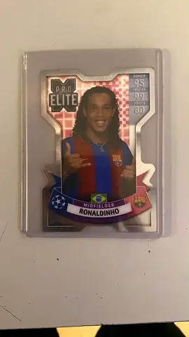 Ronaldinho Pro Elite Shield Card – Barcelona / UEFA Champions League