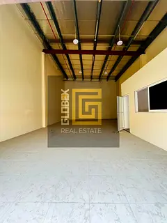 2,000 SQFT Ground Floor Warehouse for Rent in Jurf 1 Industrial, 21 KW Power, Practical Commercial L