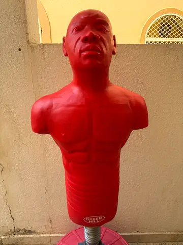 Boxing Dummy Full Body Punching Man Boxing Stand, Silastic Punching Bag Heavy Duty Punching Bag