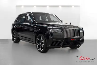 2025 ROLLS ROYCE CULLINAN SERIES II BLACK BADGE / GCC / WARRANTY & SERVICE CONTRACT AVAILABLE