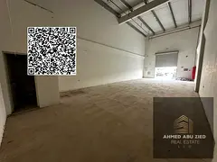 Brand-new 1,850 sq ft warehouse for rent in Industrial Area 2. Fully equipped, easy access, 4 paymen