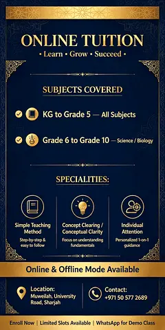 Tutoring classes