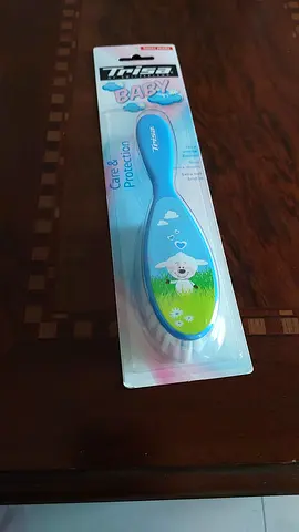 baby hair brush in original packaging - soft bristles