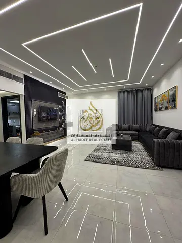 🔥 **Furnished 1-Bedroom Apartment for Monthly Rent – Ajman Walk** 🔥 🌊 **Full Sea View** 🏠 **First Tenant** 📍 **Laura 1 – Star 1 Tower** 🌟 📍 **