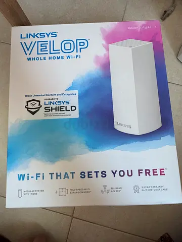 Linksys Velop Whole Home Wi‑Fi Mesh Router (White) - Good Condition