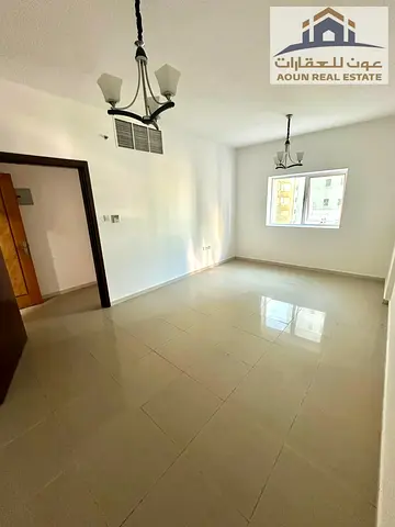 A one-bedroom apartment with a living room in Al Taawun, Dubai Exit. Clean and distinctive tower, 37,000 AED on 4 cheques and no admin fees. A great o