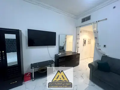 # Furnished Studio for Annual Rent – Al Waha Towers, Al Rashidiya 1, Ajman