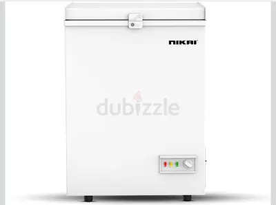 Nikai Chest Freezer - Compact White Deep Freezer, Excellent Condition