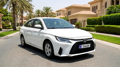 AED 658/month | 0 Downpayment | Free 1 Month Warranty | 30 Day Return | TOYOTA YARIS 2024