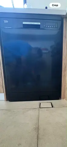 Black Beko Built-in Dishwasher - Good Working Condition
