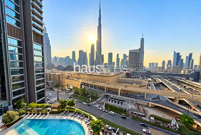 Full Burj Khalifa View | Vacant | 3 Bed + Maid