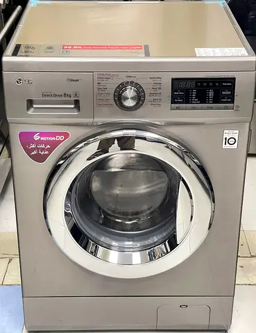LG Dryer - Direct Drive, Silver