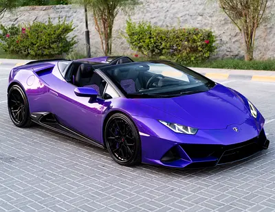 Lamborghini Huracan EVO Spyder 2020 Viola Pasifae GCC Specs