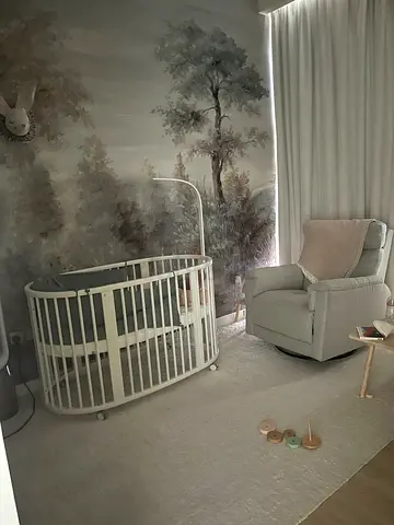 Pottery Barn nursery swivel chair